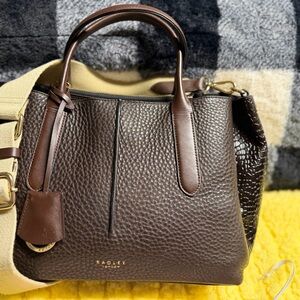 Radley London Hillgate Place w Croc Medium Grab Satchel